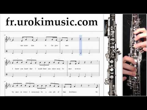 Cours de Hautbois Justin Bieber - Sorry Tuto Partitions Partie#2 um-i829