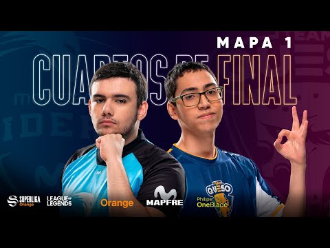 MOVISTAR RIDERS VS TELEPIZZA TEAM QUESO  | Superliga Orange League of Legends | Mapa 1 |  Cuartos