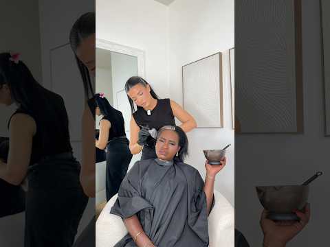 She really thought I was a magician 👹, mhhhhhh #asmr #hairstyle #blackhair