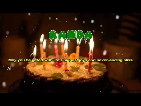 Happy Birthday RANDA   Happy Birthday Song   Birthday Wishes   Birthday Party