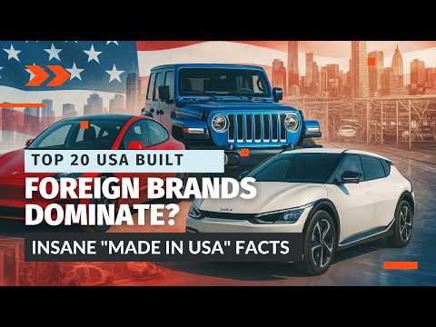 A quick overview of the most American-made cars in 2025