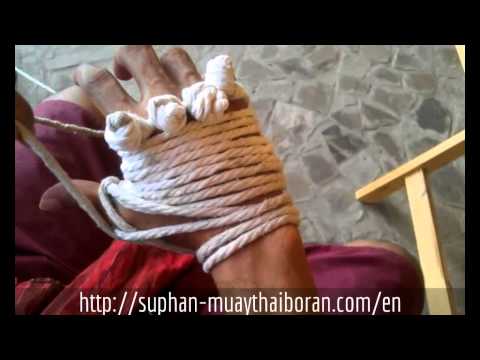 KARD CHUEK: Making Knots & Wrapping: Kru Suphan