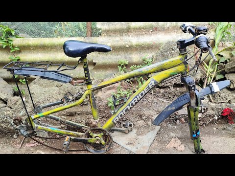 “INSANE Mountain Bike Restoration – Rockrider ST100 Transformation! 🔥”