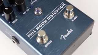 Fender FULL MOON DISTORTION - відео 3