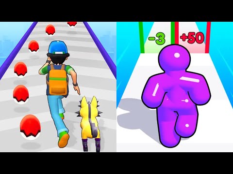 Monster Squad Rush vs Tall Man Run All Levels Gameplay Dual Games (iOS, Android)