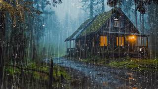 Rain Sounds for Sleeping - Torrential Rain & Thunder for Deep Sleep, Stress Relief, Better Rest