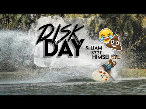 DISK DAY & LIAM POOS HIMSELF?! Mega ramps and epic fails | The Peacock Brothers