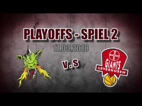 Playoffs – Spiel 2 | 17.03.2018 | Artland Dragons gegen Leverkusen Giants