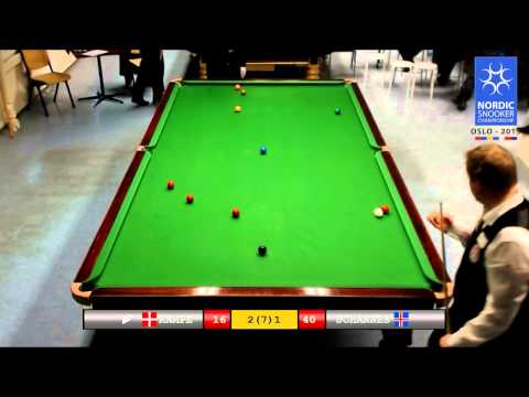 Nordic Championship 2015 - Final - Kampe [Den] v Jóhannesson [Ice]