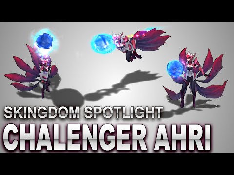 Challenger Ahri Skin Spotlight | SKingdom - League of Legends
