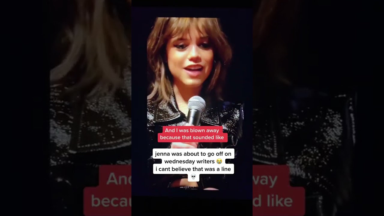 Jenna Ortega ROASTING Wednesday Writers 😭💀