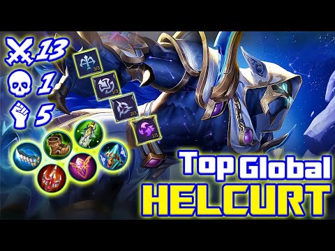 Build BRUTAL Damage Helcurt - Top Global Helcurt - Mobile Legends
