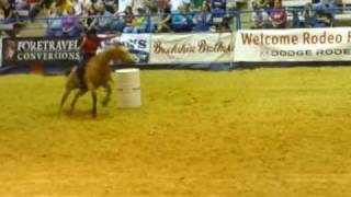 Lufkin Texas Rodeo Barrel Racing 04-24-2010 2.MP4