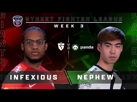 Infexious (Zeku) vs. Nephew (Kolin) - Bo3 - Street Fighter League Pro-US Season 4 Week 3