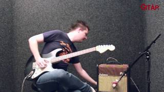 Video thumbnail for Palmer FAB5 csöves gitárkombó - tesztelés Dandó Zolikával by Global Gitár