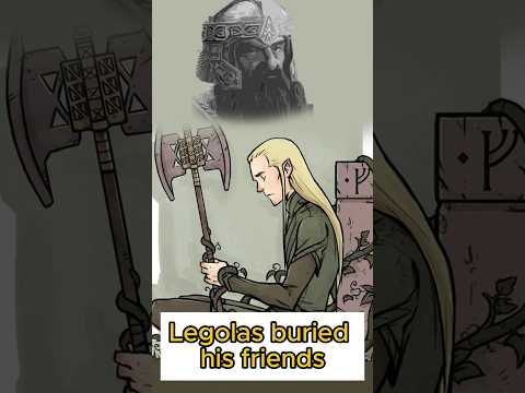 Legolas was the last one left - Sad Scene - the lord of the rings the hobbit gimli aragorn
