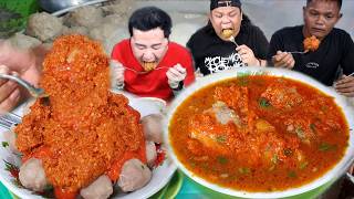 Download lagu G1L4!! SOLD OUT THE SAMBAL AT MAS KADIR'S LEGENDARY BAKSO, WHICH HAS BEEN SELLING FOR 47 YEARS!! mp3
