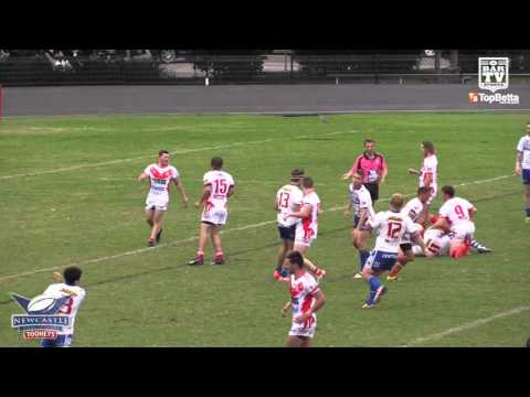 2016 Newcastle RL - Round 3 Highlights - Open Grade - Souths v Central