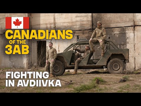 Canadians of the 3AB fighting in  Avdiivka