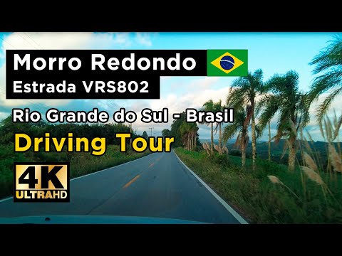 ESTRADA GAÚCHA - MORRO REDONDO | RIO GRANDE DO SUL | BRAZIL | Mar 2023 - DRIVING TOUR - ROAD【4K】