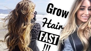 Grow Long Hair FAST (My Weird Trick) + My Hair Color