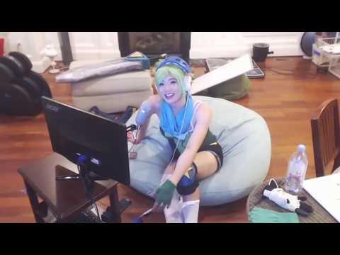 THE SEXIEST COSPLAYER ON TWITCH  Arcade Riven Cosplay Part 2