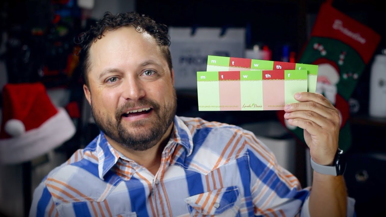 Post-it Weekly Organizational Notes