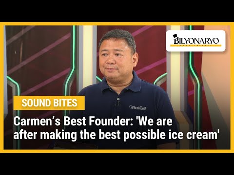 Carmen’s Best Founder: 'We are after making the best possible ice cream'
