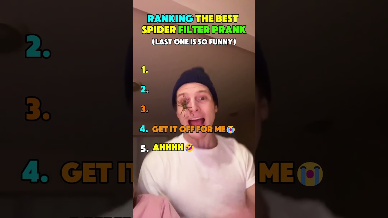 Ranking The Best Spider Filter Prank