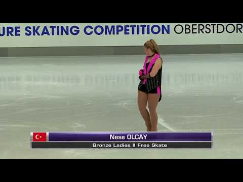 Nese Olcay Bronze Ladies II Free Skating Yetişkinler Dünya Şampiyonası 2016 Oberstdorf