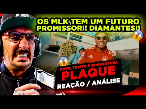OS MLK TEM UM FUTURO PROMISSOR!!! PLAQUE - KAYG, TEVITO E BOAVENTURA [REACT]