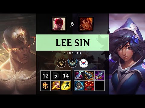 Lee Sin Jungle vs Taliyah: Dominating - KR Challenger Patch 14.23