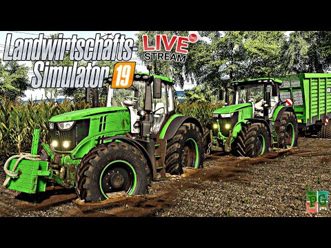LS19 LIVE🔴: SAISONENDE in Geiselsberg - MAISHÄCKSELN [PC]│Landwirtschafts Simulator 19