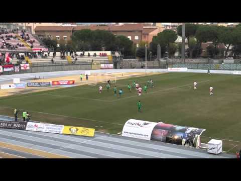 Grosseto-Castiadas 4 a 0 - highlights - 15^ giornata Serie D girone G