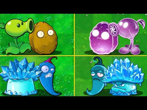 Random 15 Pair Team Plants PVZ 1 vs PVZ 2 Battlez - Who Will Win? - Team Plant Vs Team Plant