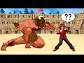 MINOTAUR BOSS Vs SHIN KUNG FU GIRL IMPOSSIBLE TO BEAT THIS GIRL Mugen Ikemengo Extras