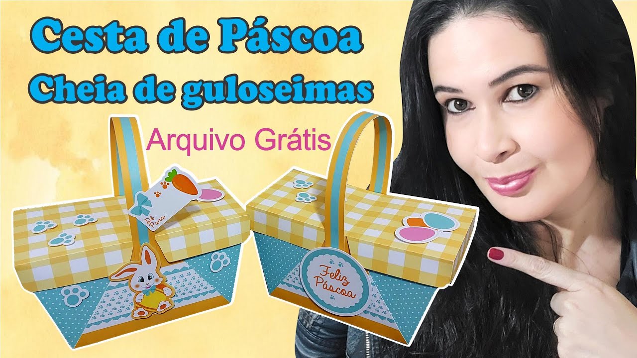 Watch Now Presente de Páscoa: como fazer uma cesta de chocolates | Arquivos Grátis #videorápido 5 Presente de Páscoa: como fazer uma cesta de chocolates | Arquivos Grátis #videorápido 5