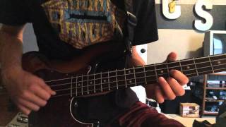 Touched By The Hand Of God (Bass Guitar Tutorial/Playthrough)