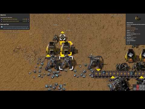 Factorio 0.17 New campaign (Arrival)