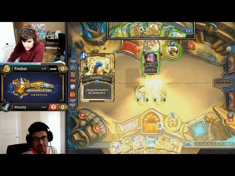muzzy vs Firebat - Hearthstone Grandmasters Americas S2 2019 - Week 6
