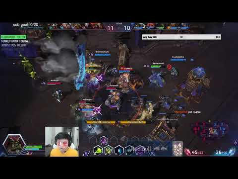Guldan Rain of Destruction on Tomb - NANOBOOST RAIN OF DESTRUCTION!!! - Grandmaster Storm League Gam