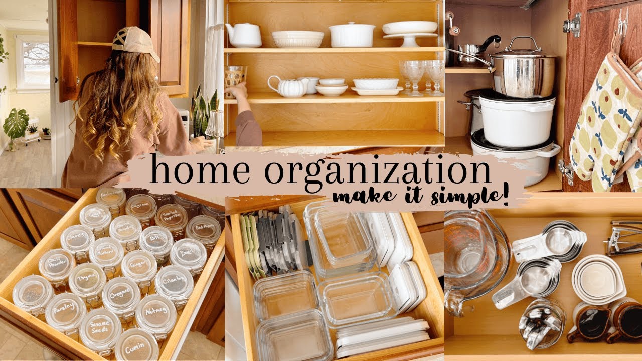🏠Simple Home Organization Ideas🏠 Declutter and Clean With Me Motivation