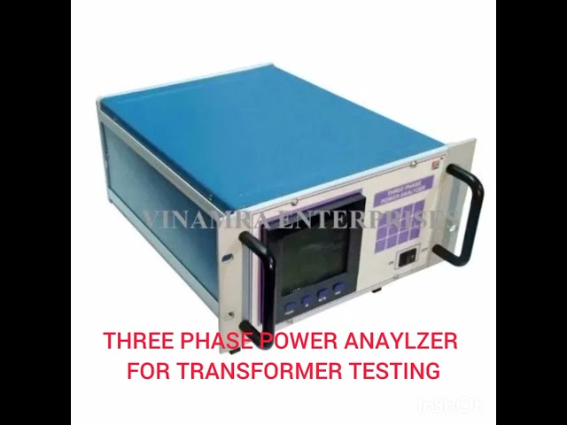 Power Analyzer - Three Phase Power Analyzer for Transformer Testing ...