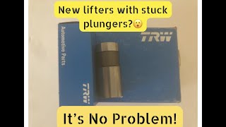 New Hydraulic Lifters with Stuck Plungers?