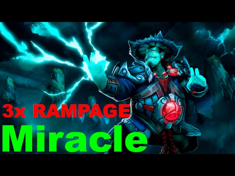 Miracle STORM SPIRIT RAMPAGE | Funny | pro Gameplay | Highlights — Dota 2