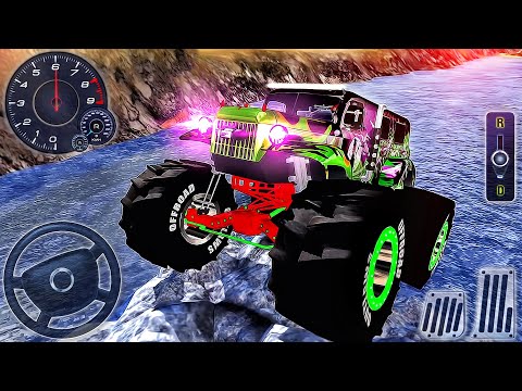 Offroad Outlaws Simulator #15 - Extreme Monster Bus Mud Crawler Rocks Driving - Android GamePlay