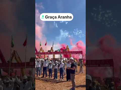 evento simbólico.. de início das obras de Graça Aranha Maranhão. subestação de energia made in China