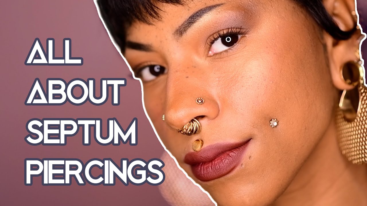 Everything You Need to Know About Septum Piercings