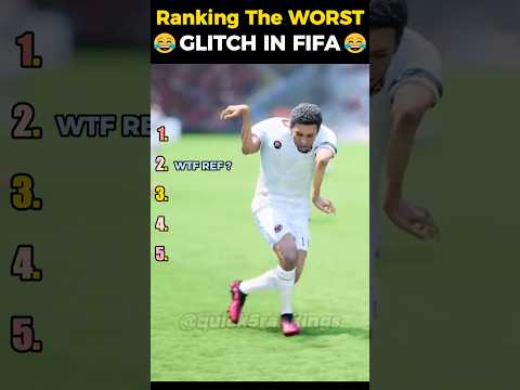 Ranking The Worst Glitch in FIFA 😂 #fifa #eagames #football