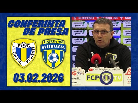 CONFERINTA DE PRESA DUPA MECI | PETROLUL - UNIREA SLOBOZIA 1-0(0-0)
